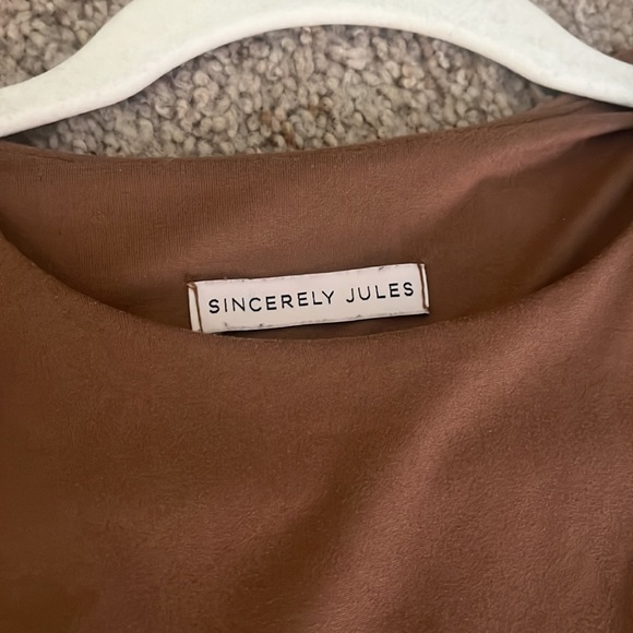 Sincerely Jules Light Brown Tank - Picture 3 of 4